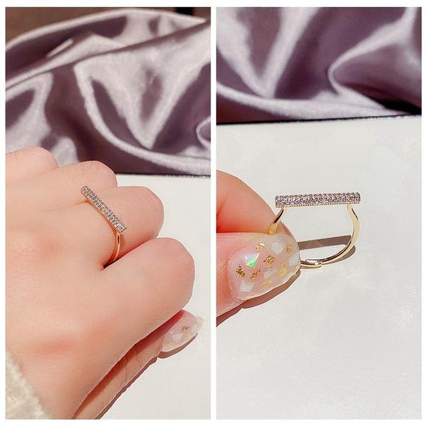 design micro paved cubic zirconia ring for women gold color geometric fashion jewelry cluster rings, Golden;silver
design micro paved cubic zirconia ring for women gold color geometric fashion jewelry cluster rings, Golden;silver