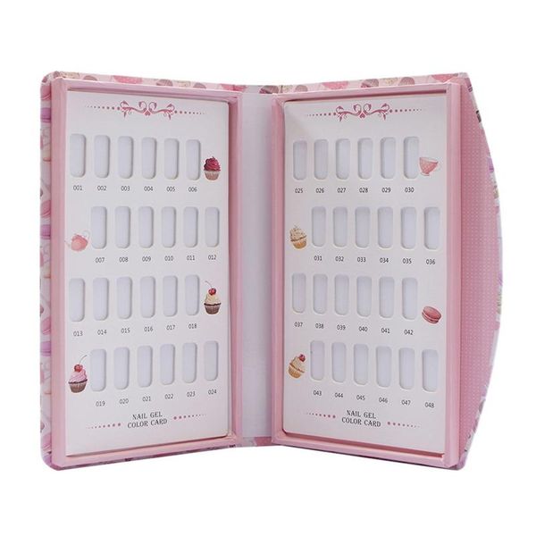48grids nail tip color display book polish template board card manicure tool for art kits
48grids nail tip color display book polish template board card manicure tool for art kits