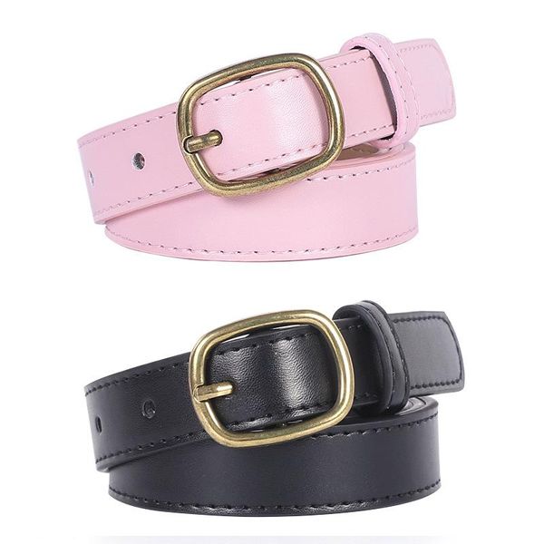 belts bronze buckle women's retro belt wild fashion decoration student youth jeans ladies, Black;brown
belts bronze buckle women's retro belt wild fashion decoration student youth jeans ladies, Black;brown