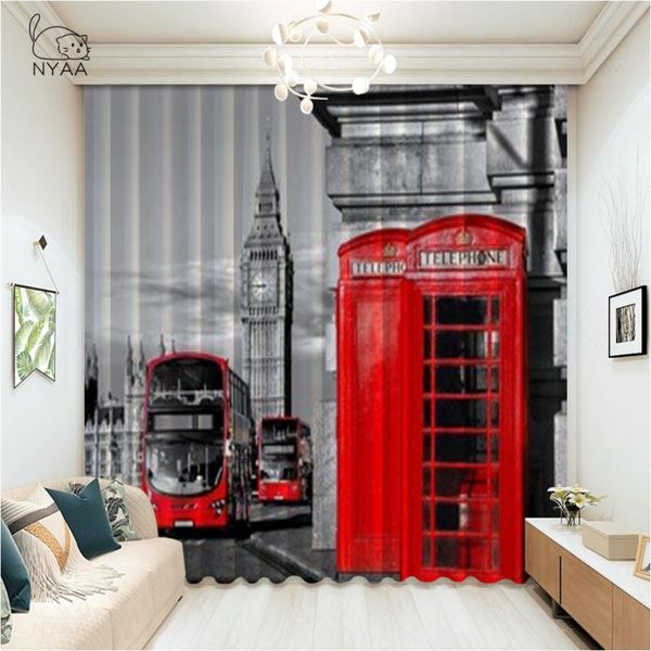 curtain & drapes british ultra-thin micro shading blackout curtains european style london bell tower for living room decor
curtain & drapes british ultra-thin micro shading blackout curtains european style london bell tower for living room decor