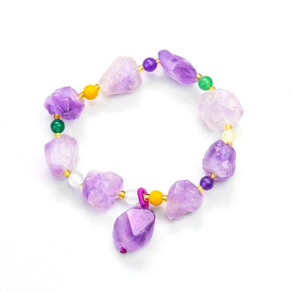 beaded, strands natural amethyst bracelet purple crystal cluster irregular raw gravel beads bangle gemstone birthday woman orgone jewelry gi, Black
beaded, strands natural amethyst bracelet purple crystal cluster irregular raw gravel beads bangle gemstone birthday woman orgone jewelry gi, Black