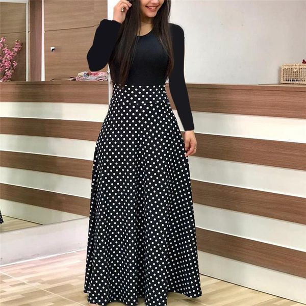 vintage women dress floral long sleeve evening party dresses autumn flower print patchwork ladies casual, Black;gray
vintage women dress floral long sleeve evening party dresses autumn flower print patchwork ladies casual, Black;gray