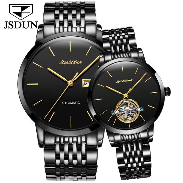wristwatches jsdun 2021 brand ladies mechanical watch couple hollow tourbillon automatic men's waterproof retro montre homme 8812, Slivery;brown
wristwatches jsdun 2021 brand ladies mechanical watch couple hollow tourbillon automatic men's waterproof retro montre homme 8812, Slivery;brown