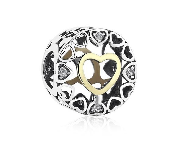 fits pandora bracelets 20pcs hollow heart love crystal silver charms beads fit pandora bracelet necklace for jewelry making 925 sterling sil, Black
fits pandora bracelets 20pcs hollow heart love crystal silver charms beads fit pandora bracelet necklace for jewelry making 925 sterling sil, Black