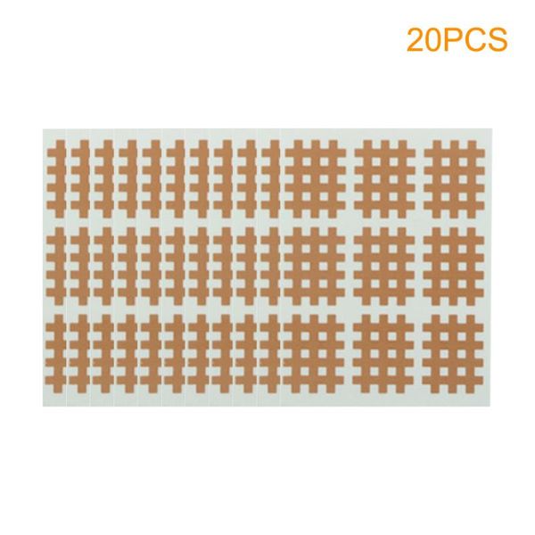 20pcs athletic kinesiology physical rayon pain relief cross tape lattice acupuncture elastic therapy spiral muscle recovery elbow & knee pad, Black;gray
20pcs athletic kinesiology physical rayon pain relief cross tape lattice acupuncture elastic therapy spiral muscle recovery elbow & knee pad, Black;gray