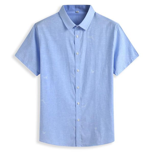 half sleeve shirt men's short casual business size summer wear add fat loose man shirts, White;black
half sleeve shirt men's short casual business size summer wear add fat loose man shirts, White;black