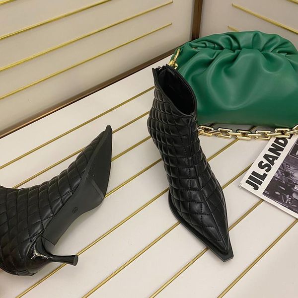 boots autumn winter women shoes ladies high-heeled ankle rhombus pointed toe thin heels woman yzqq, Black
boots autumn winter women shoes ladies high-heeled ankle rhombus pointed toe thin heels woman yzqq, Black