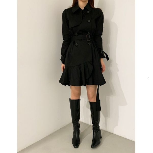 women's trench coats ieqj feminine temperament black pleated trench strips lapel long sleeve release jacket spring 3f1620 0lio, Tan;black
women's trench coats ieqj feminine temperament black pleated trench strips lapel long sleeve release jacket spring 3f1620 0lio, Tan;black