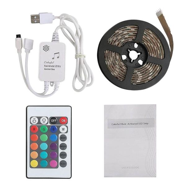 music led strip lights 6.6ft/2m 5v usb powered light rgb color changing with ip65 waterproof string modules
music led strip lights 6.6ft/2m 5v usb powered light rgb color changing with ip65 waterproof string modules