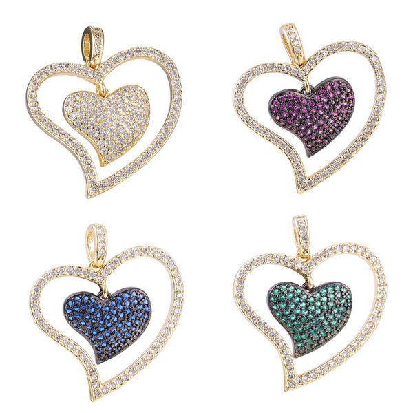 charms luxury zirconia love heart pendant hollow rhinestone necklace pendants for diy jewelry bracelet accessories, Bronze;silver
charms luxury zirconia love heart pendant hollow rhinestone necklace pendants for diy jewelry bracelet accessories, Bronze;silver