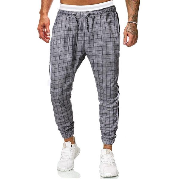 men's pants trousers streetwear sports plaid cotton overalls fashion slim casual hip hop jogger harem, Black
men's pants trousers streetwear sports plaid cotton overalls fashion slim casual hip hop jogger harem, Black