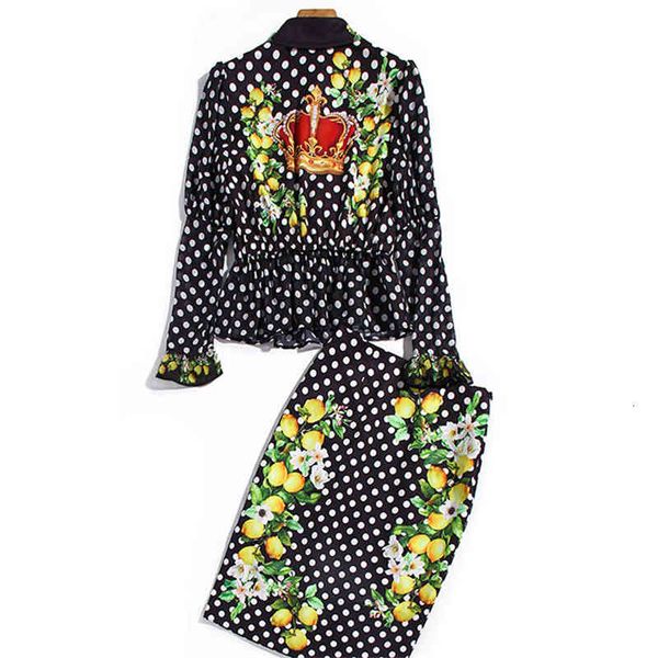 two piece dress spring fashion runway two elegant girly outfit polka dot print shirt and pencil skirt define twinset office party ttvh, White
two piece dress spring fashion runway two elegant girly outfit polka dot print shirt and pencil skirt define twinset office party ttvh, White