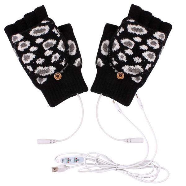 sports gloves 2021 lapwomen men usb heated mitten full&half finger winter warm knit hand cashmere patchwork casual, Black
sports gloves 2021 lapwomen men usb heated mitten full&half finger winter warm knit hand cashmere patchwork casual, Black