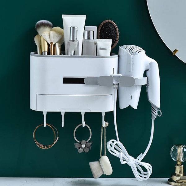 hair dryer rack plastic wall mount drying machine holder bracket bathroom storage supplies adjustable hooks & rails
hair dryer rack plastic wall mount drying machine holder bracket bathroom storage supplies adjustable hooks & rails