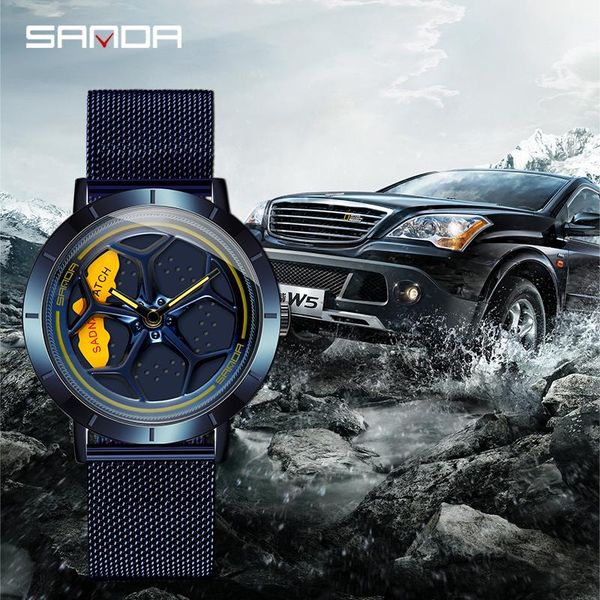 wristwatches 2021 brand sanda business outdoors mens wristwatch wheel shaped rotating dial life waterproof durable quartz gifts watches, Slivery;brown
wristwatches 2021 brand sanda business outdoors mens wristwatch wheel shaped rotating dial life waterproof durable quartz gifts watches, Slivery;brown