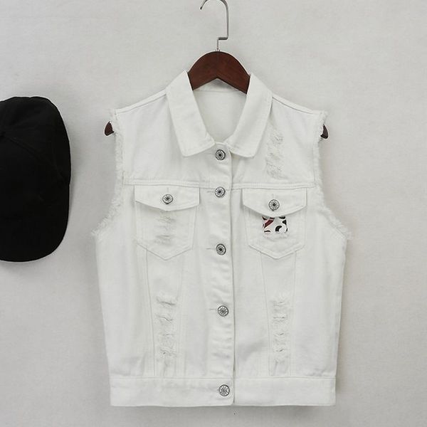 women's vests white black solid denim jean fashion vest outwear streetwear riveite punk-style pockets multi-color 0vhb, Black;white
women's vests white black solid denim jean fashion vest outwear streetwear riveite punk-style pockets multi-color 0vhb, Black;white