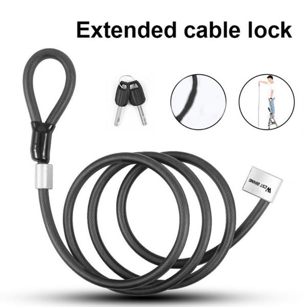 bike locks thicken texture versatile mtb cycling bicycle lock with 2 keys lightweight cable flexible for outdoor
bike locks thicken texture versatile mtb cycling bicycle lock with 2 keys lightweight cable flexible for outdoor