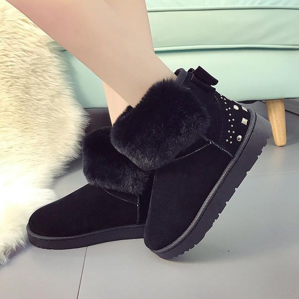 boots botas de 2021 para mujer nieve grandes felpa interior australianas impermeables, Black
boots botas de 2021 para mujer nieve grandes felpa interior australianas impermeables, Black