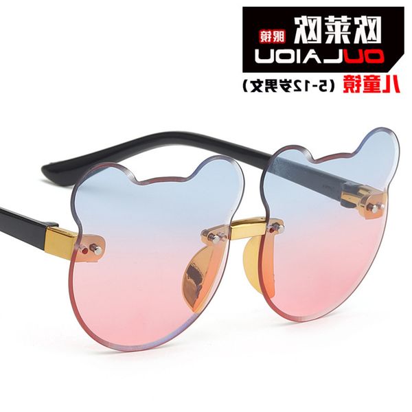 sunglasses cartoon copy children's progressive ocean piece sunglasses cat ear rimless glasses, Blue
sunglasses cartoon copy children's progressive ocean piece sunglasses cat ear rimless glasses, Blue