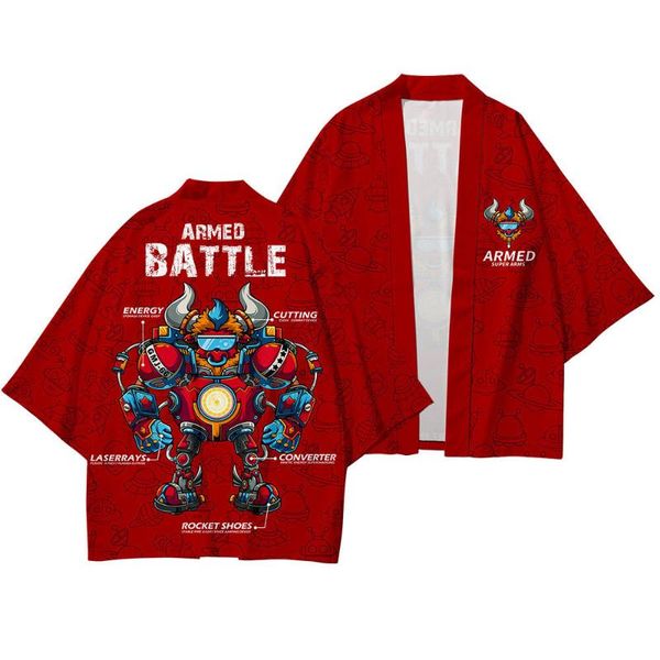 ethnic clothing mechanical cow warrior printed japanese street samurai harajuku kimono suit cardigan women men cosplay yukata pants set, Red
ethnic clothing mechanical cow warrior printed japanese street samurai harajuku kimono suit cardigan women men cosplay yukata pants set, Red