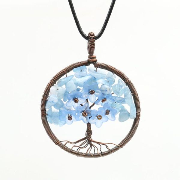 pendant necklaces fyjs unique antique copper wire wrap tree of life flower necklace many color quartz stone jewelry, Silver
pendant necklaces fyjs unique antique copper wire wrap tree of life flower necklace many color quartz stone jewelry, Silver