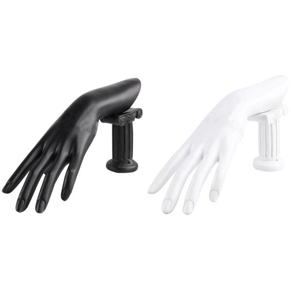 jewelry pouches, bags 2pc mannequin hand finger glove ring bracelet watch display stand storage box stand, black & white, Pink;blue
jewelry pouches, bags 2pc mannequin hand finger glove ring bracelet watch display stand storage box stand, black & white, Pink;blue