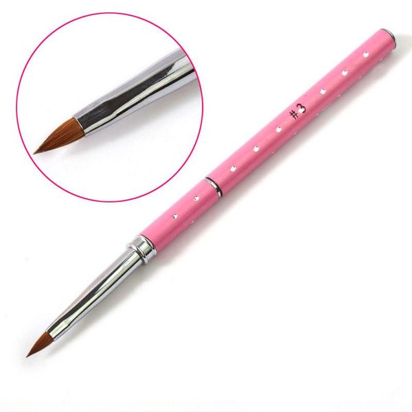 nail brushes 1pc uv gel acrylic art brush tool set ombre pen for manicure drawing point design nails accessories, Yellow
nail brushes 1pc uv gel acrylic art brush tool set ombre pen for manicure drawing point design nails accessories, Yellow