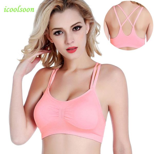 gym clothing no steel ring yoga sports brassiere quick-dry beauty strap cross-back elastic seamless bra underwear workout gathered, White;black
gym clothing no steel ring yoga sports brassiere quick-dry beauty strap cross-back elastic seamless bra underwear workout gathered, White;black