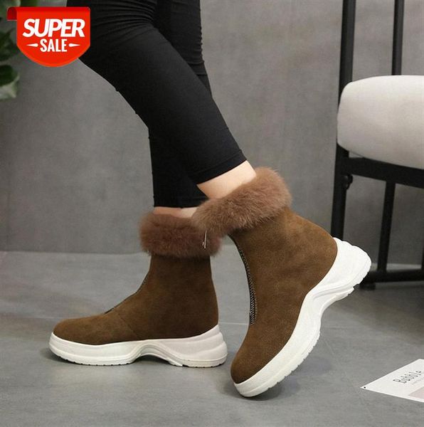 women's cotton shoes sponge cake sole suede artificial short plush rubber low-heel tube round toe snow boots women #3b41
women's cotton shoes sponge cake sole suede artificial short plush rubber low-heel tube round toe snow boots women #3b41