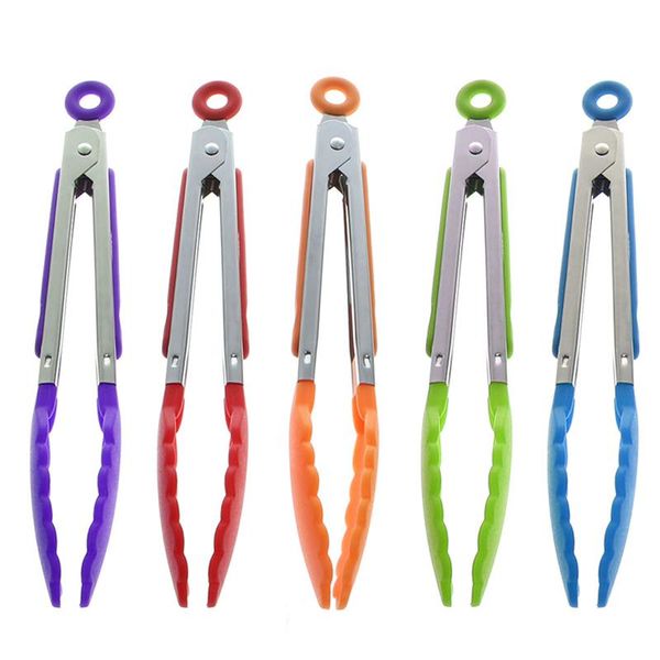 tools & accessories 1pc silicone cooking food serving bbq tongs stainless steel handle utensil
tools & accessories 1pc silicone cooking food serving bbq tongs stainless steel handle utensil