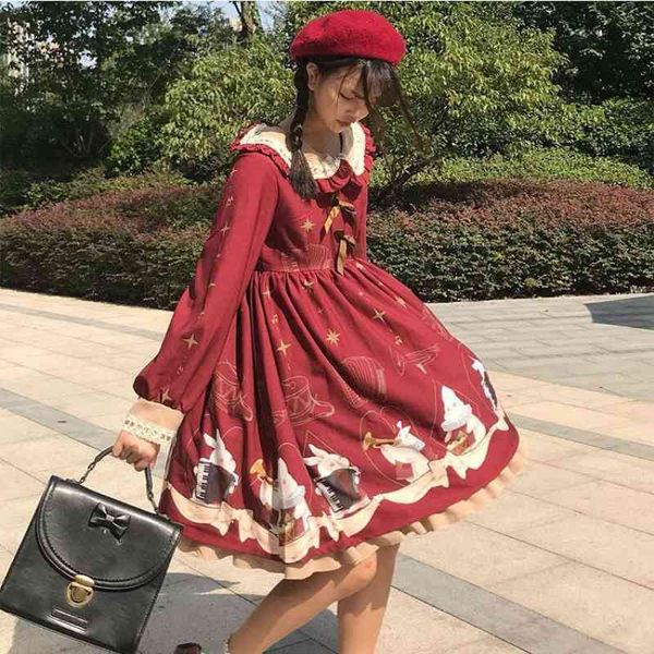 japanese vintage kawaii rabbit ruffles women christmas cute bunny cartoon lolita lace red mini es for teenager girl, Black;gray
japanese vintage kawaii rabbit ruffles women christmas cute bunny cartoon lolita lace red mini es for teenager girl, Black;gray