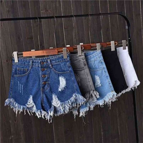 plus size s-5xl casual summer women jeans shorts high waist fur-lined button pockets denim n0022 210809, Blue
plus size s-5xl casual summer women jeans shorts high waist fur-lined button pockets denim n0022 210809, Blue