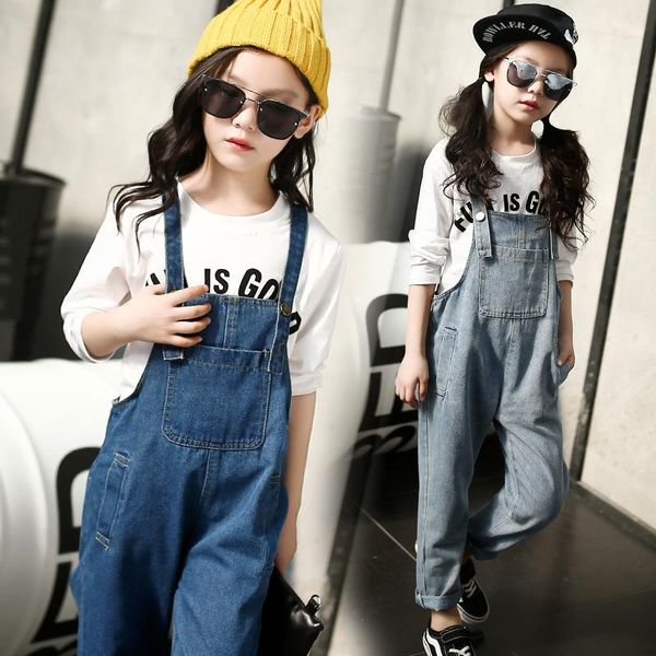 jumpsuits children denim overalls 2021 spring autumn girls cowboy strap pants kids jumpsuit 5 6 7 8 9 10 12 13 years baby jeans trousers, Blue
jumpsuits children denim overalls 2021 spring autumn girls cowboy strap pants kids jumpsuit 5 6 7 8 9 10 12 13 years baby jeans trousers, Blue