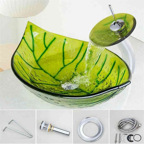 bathroom sink faucets green leaf hand-paint washbasin tempered glass basin faucet w/ set pop drain for ep78
bathroom sink faucets green leaf hand-paint washbasin tempered glass basin faucet w/ set pop drain for ep78