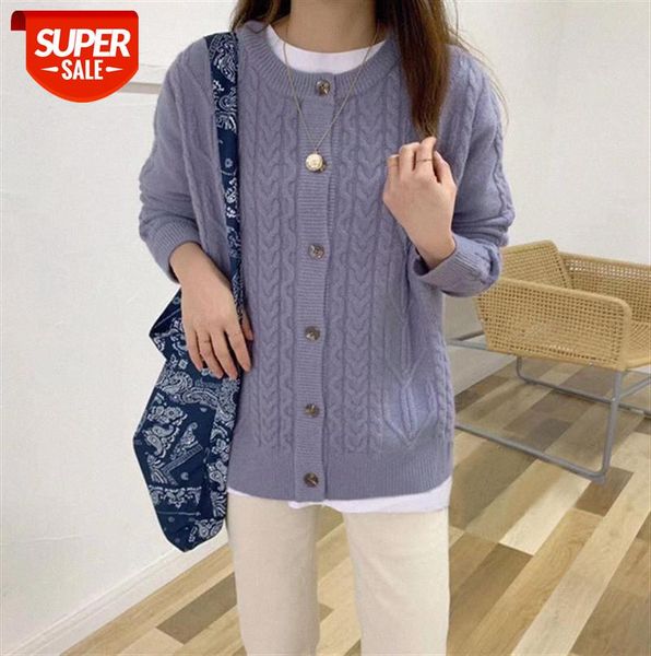 li zhiqi korean loose twist knit cardigan single-breasted sweater coat 110301 #s84d, Black;gray
li zhiqi korean loose twist knit cardigan single-breasted sweater coat 110301 #s84d, Black;gray