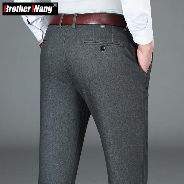 men's pants 2021 autumn and winter men's thick straight business casual volcanic rock fabric warm trousers male brand, Black
men's pants 2021 autumn and winter men's thick straight business casual volcanic rock fabric warm trousers male brand, Black