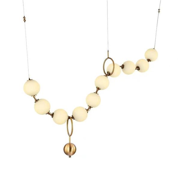 pendant lamps post modern led light white glass ball chain lamp nordic designer dining room hanging restaurant
pendant lamps post modern led light white glass ball chain lamp nordic designer dining room hanging restaurant