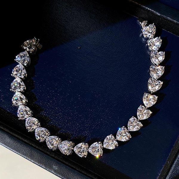 link, chain 2021 luxury heart cubic zirconia tennis bracelets for women fashion romantic wedding birthday gift drop, Black
link, chain 2021 luxury heart cubic zirconia tennis bracelets for women fashion romantic wedding birthday gift drop, Black