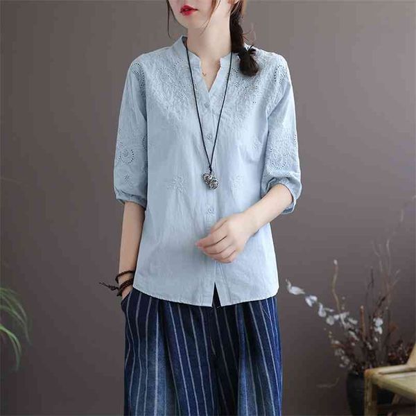 summer style women tshirt plus size hollow out embroidery vintage cotton v-neck tee shirt femme puff sleeve loose xmm1 210512, White
summer style women tshirt plus size hollow out embroidery vintage cotton v-neck tee shirt femme puff sleeve loose xmm1 210512, White