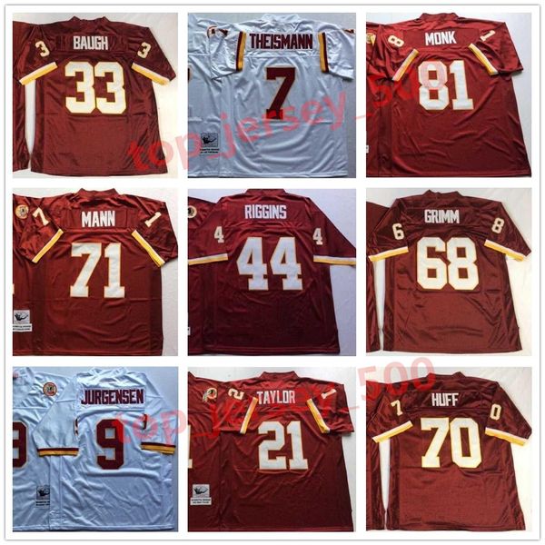 men women youth ncaa retro vintage football jerseys #44 footbal john riggins 9 jurgensen 7 joe theismann 28 darrell green 68 russ grimm 81 a, Black;red
men women youth ncaa retro vintage football jerseys #44 footbal john riggins 9 jurgensen 7 joe theismann 28 darrell green 68 russ grimm 81 a, Black;red