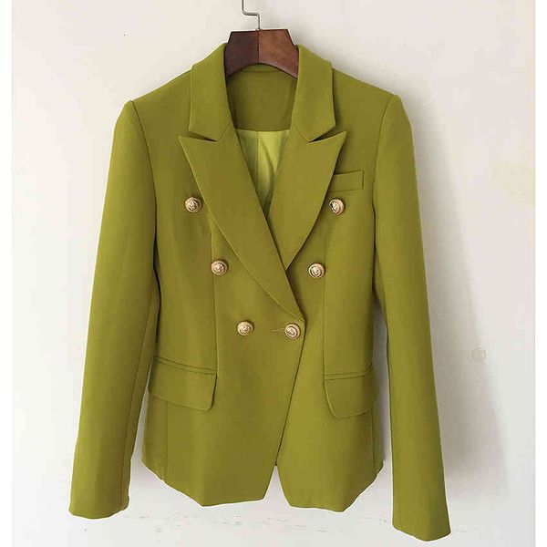 high street new fashion designer jacket women's metal lion buttons double breasted blazer outer coat ginger 201009, White;black
high street new fashion designer jacket women's metal lion buttons double breasted blazer outer coat ginger 201009, White;black