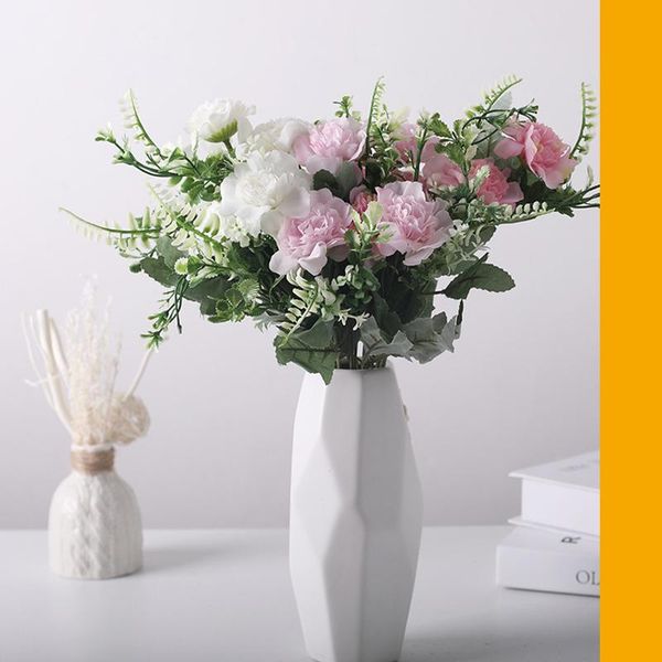 decorative flowers & wreaths beautiful carnation artificial fake flower small bouquet wedding home party decoration mother's day gift p
decorative flowers & wreaths beautiful carnation artificial fake flower small bouquet wedding home party decoration mother's day gift p