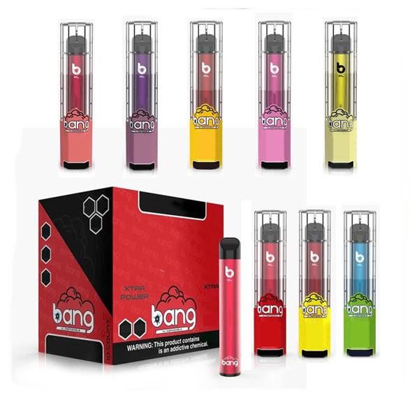 Bang XL Disposable Electronic Cigarettes Device Pod Pre-filled 2ml Cartridge 450mAh Battery 600 Puffs Vape Empty Pen VS Posh PLUS Bar Flow DHL
Bang XL Disposable Electronic Cigarettes Device Pod Pre-filled 2ml Cartridge 450mAh Battery 600 Puffs Vape Empty Pen VS Posh PLUS Bar Flow DHL