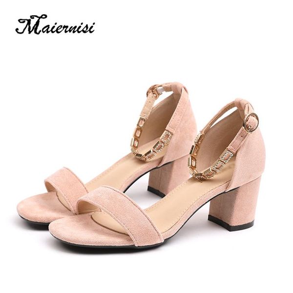 summer women sandal flock word band casual buckle square head high heel thick with sandals for female, Black
summer women sandal flock word band casual buckle square head high heel thick with sandals for female, Black