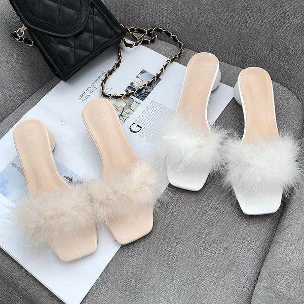 slippers 2021 fashion fluffy women fur sliders female high heels plush furry ladies spring summer indoor shoes woman, Black
slippers 2021 fashion fluffy women fur sliders female high heels plush furry ladies spring summer indoor shoes woman, Black