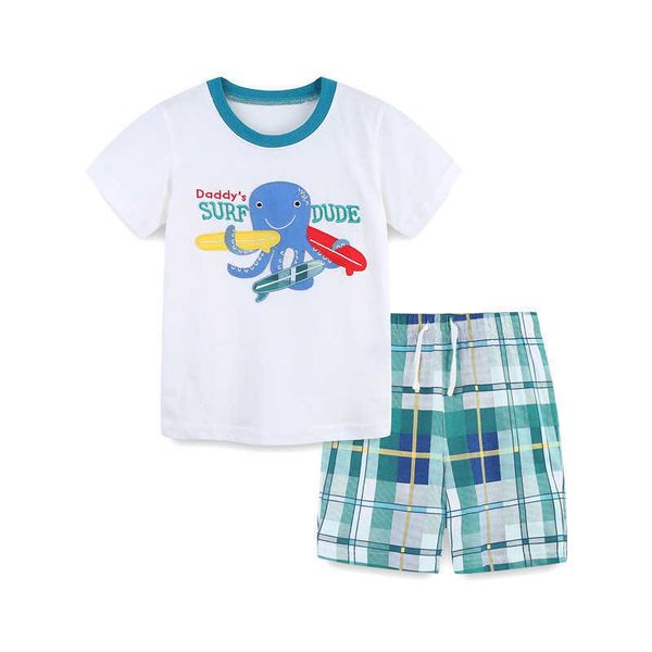 jumping meters ocs boys clothes cotton children's summer 2 pcs sets + shorts animal cute toddler clothing 210529, White
jumping meters ocs boys clothes cotton children's summer 2 pcs sets + shorts animal cute toddler clothing 210529, White
