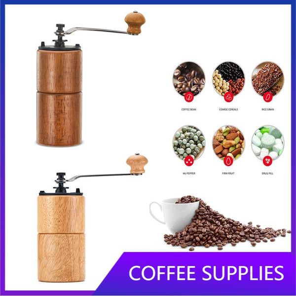 manual coffee grinders grinder with cone-shaped ceramic burr infinitely adjustable grinding, long-lasting, quiet and portable
manual coffee grinders grinder with cone-shaped ceramic burr infinitely adjustable grinding, long-lasting, quiet and portable