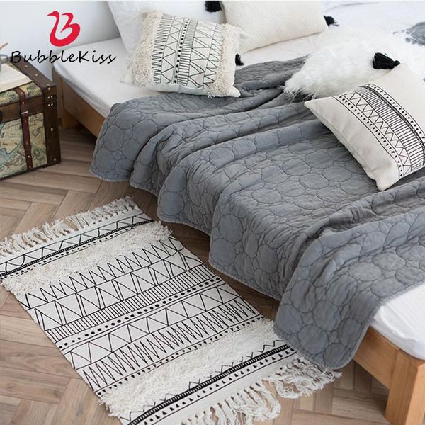 carpets bubble kiss pure cotton carpet hand woven tassel rug nordic style home tufted design black geometry decor anti-crease
carpets bubble kiss pure cotton carpet hand woven tassel rug nordic style home tufted design black geometry decor anti-crease