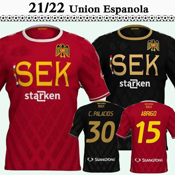 21 22 union espanola mens soccer jerseys abrigo farfan c.palacios chumacero rubio rayd the red army home away short sleeve football shirt, Black;yellow
21 22 union espanola mens soccer jerseys abrigo farfan c.palacios chumacero rubio rayd the red army home away short sleeve football shirt, Black;yellow