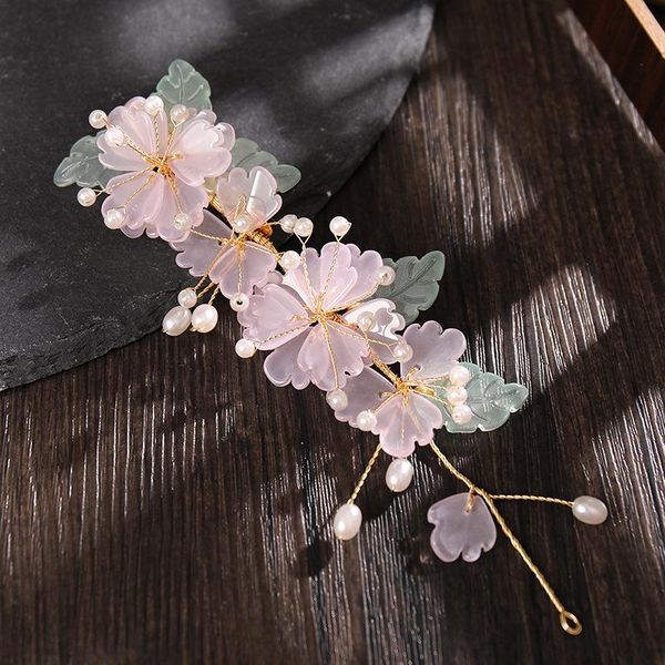 hair clips & barrettes flower pearl side clip chinese style cute vintage headdress hanfu clothing accessories for little girls bh, Golden;silver
hair clips & barrettes flower pearl side clip chinese style cute vintage headdress hanfu clothing accessories for little girls bh, Golden;silver